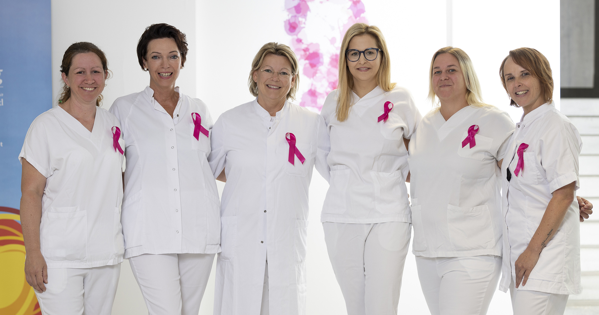 Foto: Foto Muik Teil des Teams v.l.n.r.: DGKP Sandra Laky, DGKP Silvia Jaindl, BSc, DGKP Hildegard Wiesler, DGKP Katharina Steif, DGKP Sarah Resner-Radakovits, DGKP Katja Maria Knopf